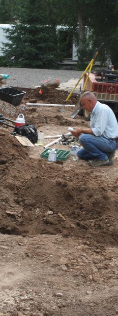 Sprinkler System Installations can get messy