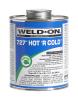 1 Pt (16 oz.) 727 Hot R Cold Clear Cold Weather Cement