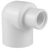 1" x 3/4" Combination 90 Degree Elbow - Slip x FIPT - Sch 40 PVC