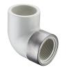 1" x 3/4" Special Reinforced Combination 90 Degree Elbow - Slip x FIPT - Sch 40 PVC